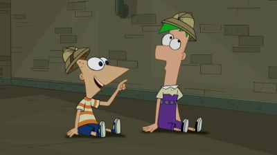 Hey, Ferb, this was our first booby trap. - Phineas and Ferb