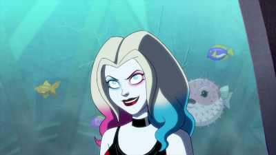 Hey, fish dick,
why don't you go back to the ocean? - Harley Quinn