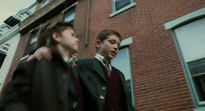 Hey, freak, how'd you like that "arm around the shoulder" bit? - The Sixth Sense
