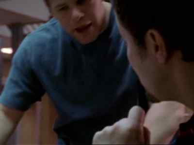 - Hey, you fucker,
I want my cell phone back. - Oz