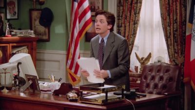 Hey.
Get anything? - Spin City