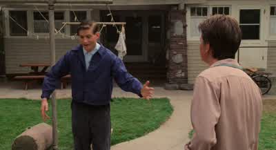 Hey you get your damn hands off her - Back to the Future