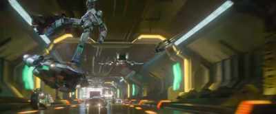 Hey! Get off!
Spinout! Big fan! - Transformers One