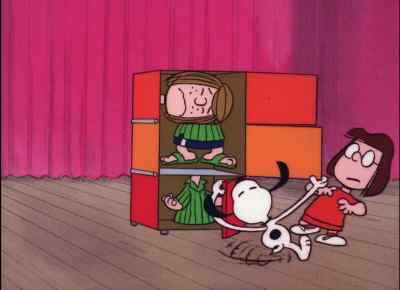 Hey, get me out. - It's Magic, Charlie Brown