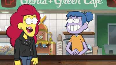 Hey, Gloria, I'll
take a black coffee, - Big City Greens the Movie: Spacecation