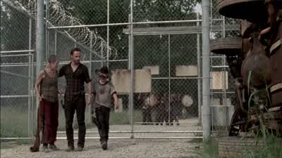 - Hey. - Gone? - The Walking Dead