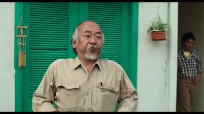 Hey, good morning, Mr. - The Karate Kid