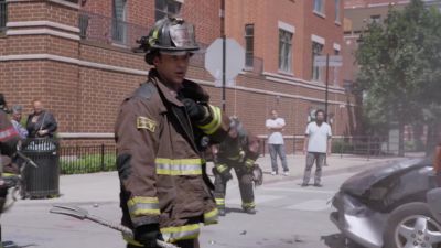 Hey, we got a fuel
leak. Herrmann, Mouch, - Chicago Fire