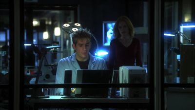 Hey Greggy any luck on those blood and hair samples - CSI: Crime Scene Investigation