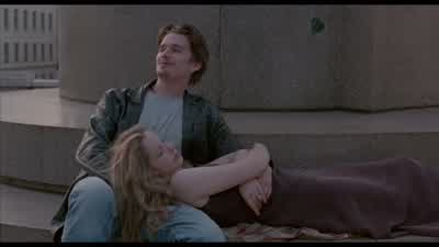 - Hey, guess what. - Before Sunrise