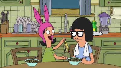 Hey, guess what?
You're my first fare. - Bob's Burgers