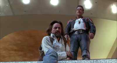 Hey, guns are
made to be shot,
not thrown. - Harley Davidson and the Marlboro Man