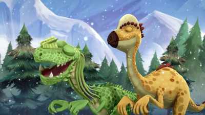 Hey, guys! Has the party already started? - Gigantosaurus