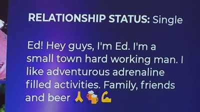 "Hey guys, I'm Ed." - The Circle