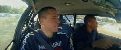 Hey, guys. Just to let you guys know,
I drive better than him. - Giannis: The Marvelous Journey