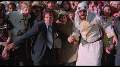 Hey, guys, look! They're starting to come! - Attack of the Killer Tomatoes!