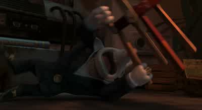 Hey guys I've had a tip offThey're heading west to KensingtonBingoScrabbleEnough games To the ratmobiles - Flushed Away