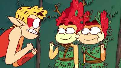 -Hey, guys.
-[Tygra shrieks] - ThunderCats Roar