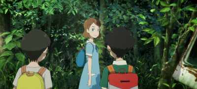 Hey hamamoto,
this is the forest where - Penguin Highway