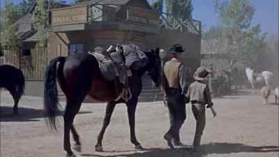 Hey Harry, them
sheep are blockin' the way. - The Proud Rebel