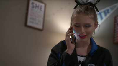 Hey, have you, um, heard
from Dad at all? - The Cheerleader Escort
