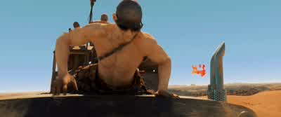 Boss! We got vehicles from the Citadel. They're firing flares. They want reinforcements from Gas Tow - Mad Max: Fury Road