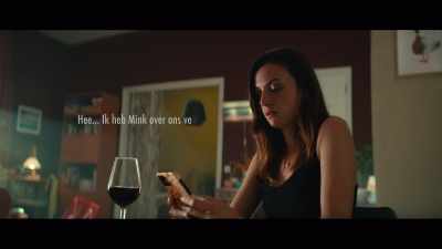 HEY… I TOLD MINK ABOUT US.
DIDN'T GO GREAT. - Happy Ending