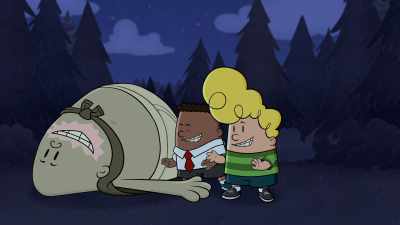 Hey, he's got some zing in his swing!
And so do we! - The Epic Tales of Captain Underpants