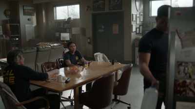 Hey, hey.
Cereal killer, chill with the milk. - Fire Country
