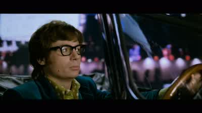 Hey. Hey, check this guy out. Peace. Peace! - Austin Powers: International Man of Mystery