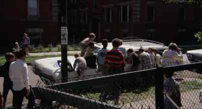 Hey, hey, come on. Not on the car. - Medium Cool