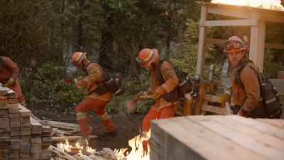 Hey! Hey, we could use
some extra hands over here! - Fire Country
