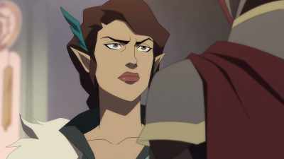 Hey, hey, hands off.
I'm leaving. Geez. - The Legend of Vox Machina