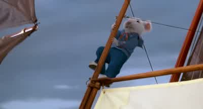 -Hey, hey, hey, come on. - Stuart Little