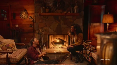 Hey! Hey! Hey! No, no,
no, you say that now - Adult Swim Yule Log