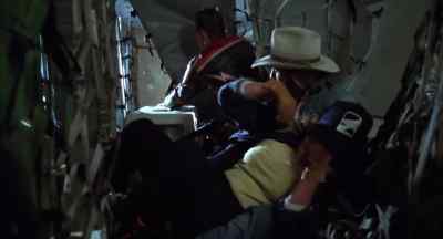 Hey, hey, hey! This is
a restricted area, man. - Harley Davidson and the Marlboro Man