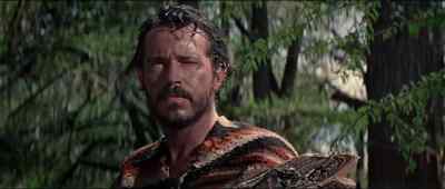 Hey! Hey, I'm drowning! - Major Dundee