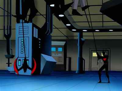 Hey!
Hey, let me go! Let me go! - Batman Beyond