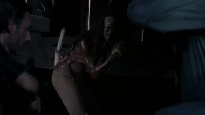 Hey! Hey! Damn it. All right, we need to downsize. Ain't no way we're gonna check in all them buildi - The Walking Dead