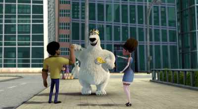 Hey-hey, thanks!
Yeah, sure, bring it in here. - Norm of the North: Keys to the Kingdom