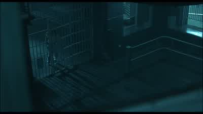 Hey! Hey! Wait! Hey! We got a runner! Inmate escaping! Block Three! - Gothika