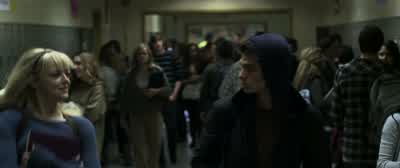 - Hey. - Hi. - How's it going? - Where you headed? - Uh... - The Amazing Spider Man