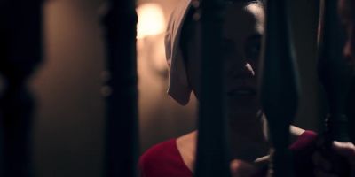 - Hey.
- Hi. - The Handmaid's Tale