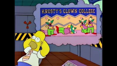 Hey, Homer, the section - The Simpsons