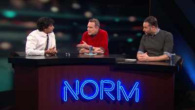 Hey, how do you feel about these comics
that made, um, Get Out. - Norm Macdonald Has a Show