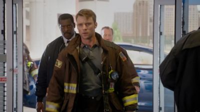 Hey. How is he? - Chicago Fire