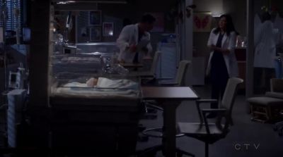 Hey. How's the baby doing? - Grey's Anatomy