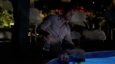 Hey. — how's the water? - Lost
