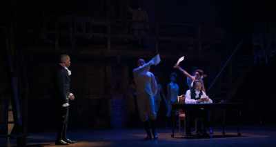 ♪ Hey, I have not been shy ♪ - Hamilton