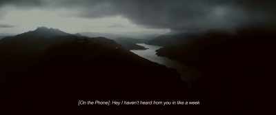 Hey, I haven't heard from you in like a week, - Borderless